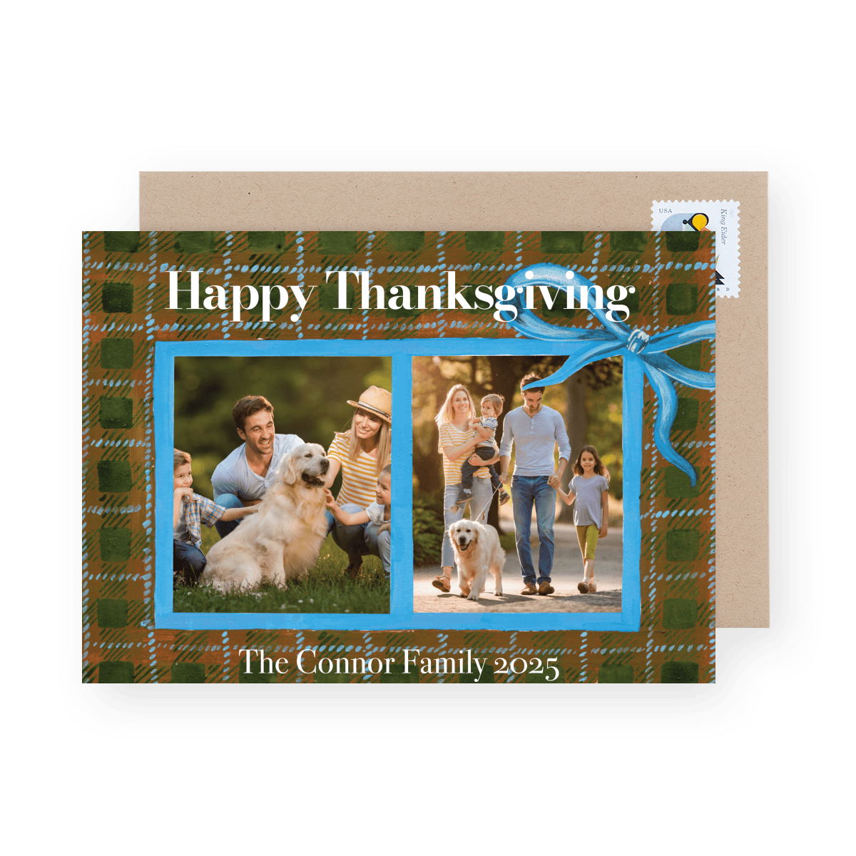 Thanksgiving Plaid Ribbon