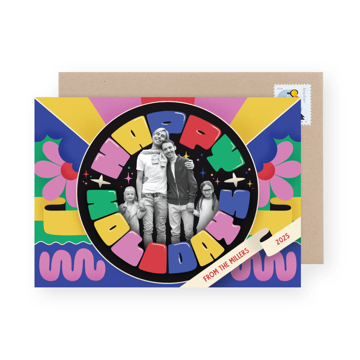 Colorful Holiday Wonderland