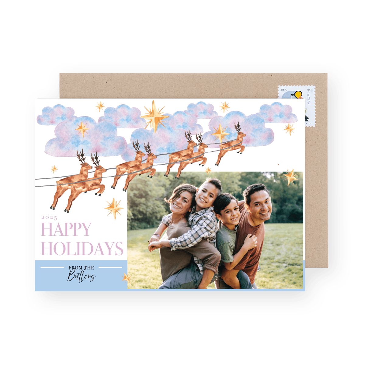 Starry Night Reindeer