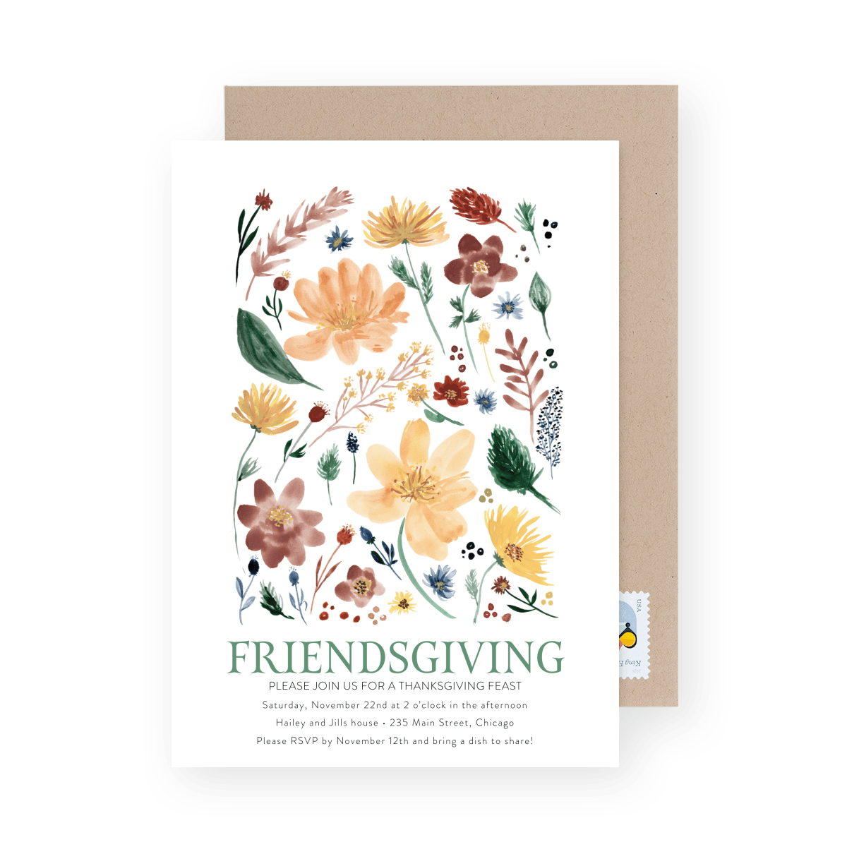 Friendsgiving Invitation
