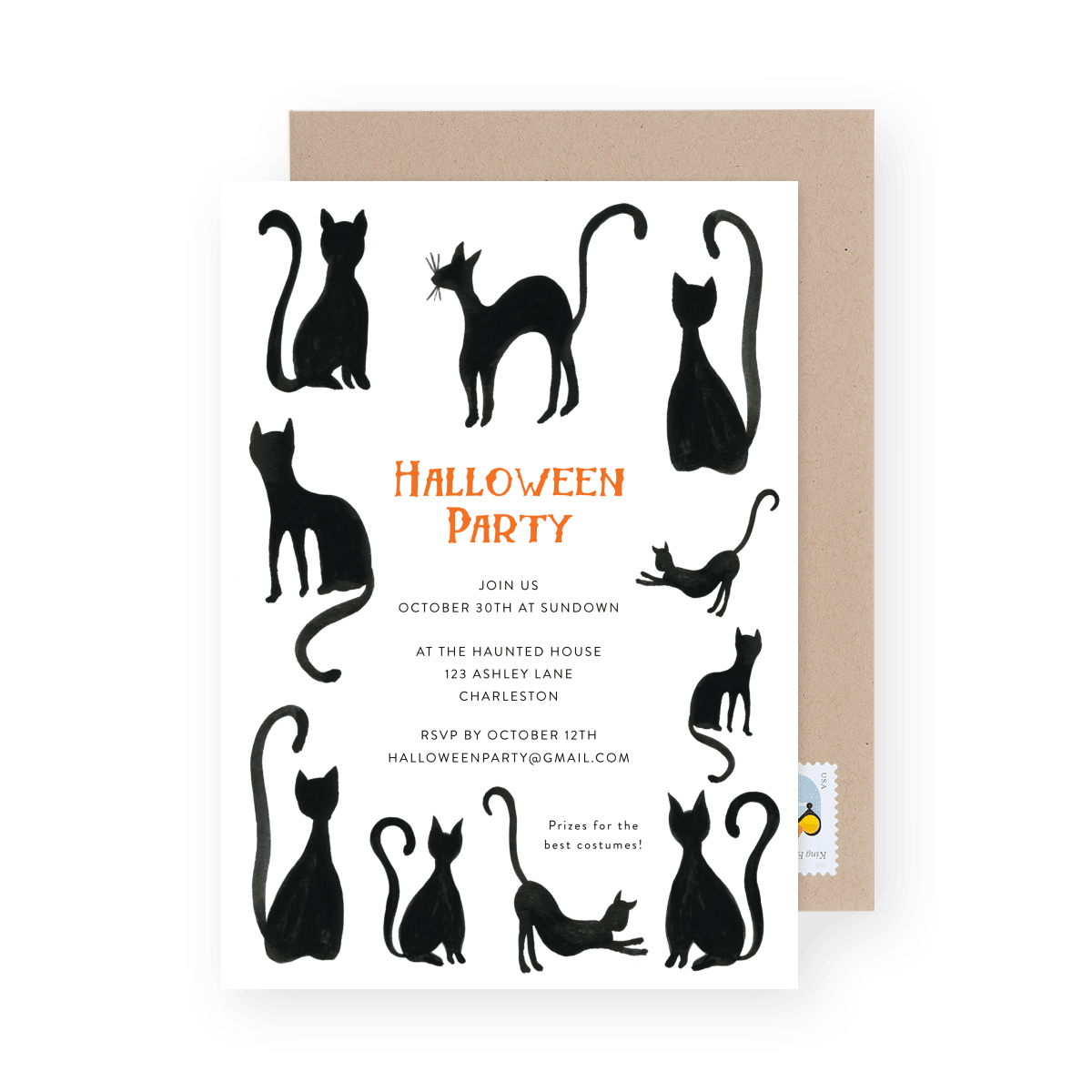 Halloween Party Cats