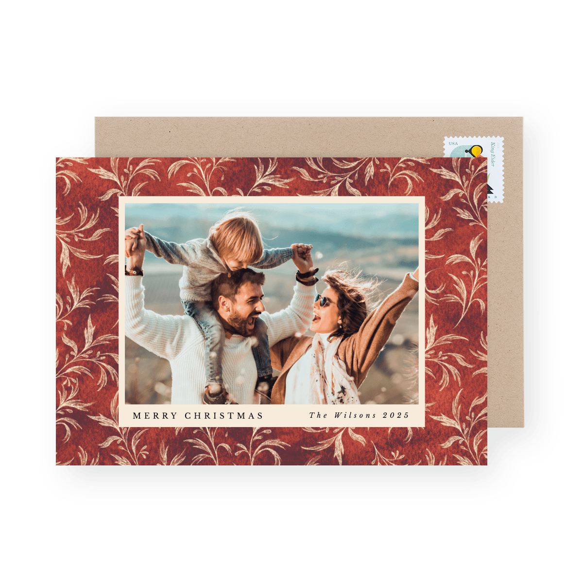 Ornate Christmas Frame