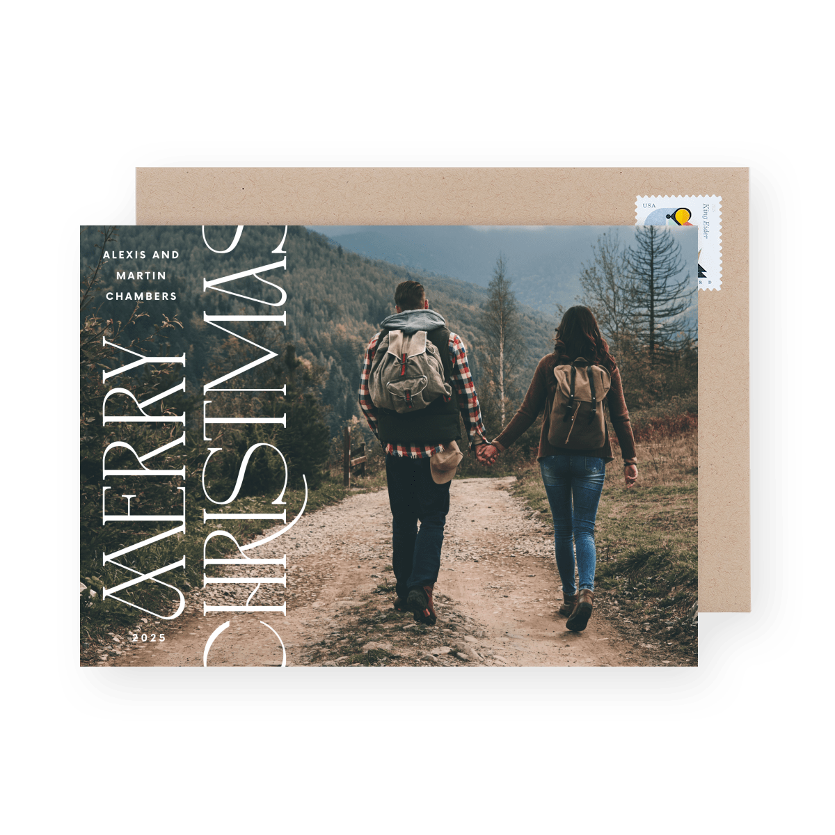 Christmas Stacked Typography