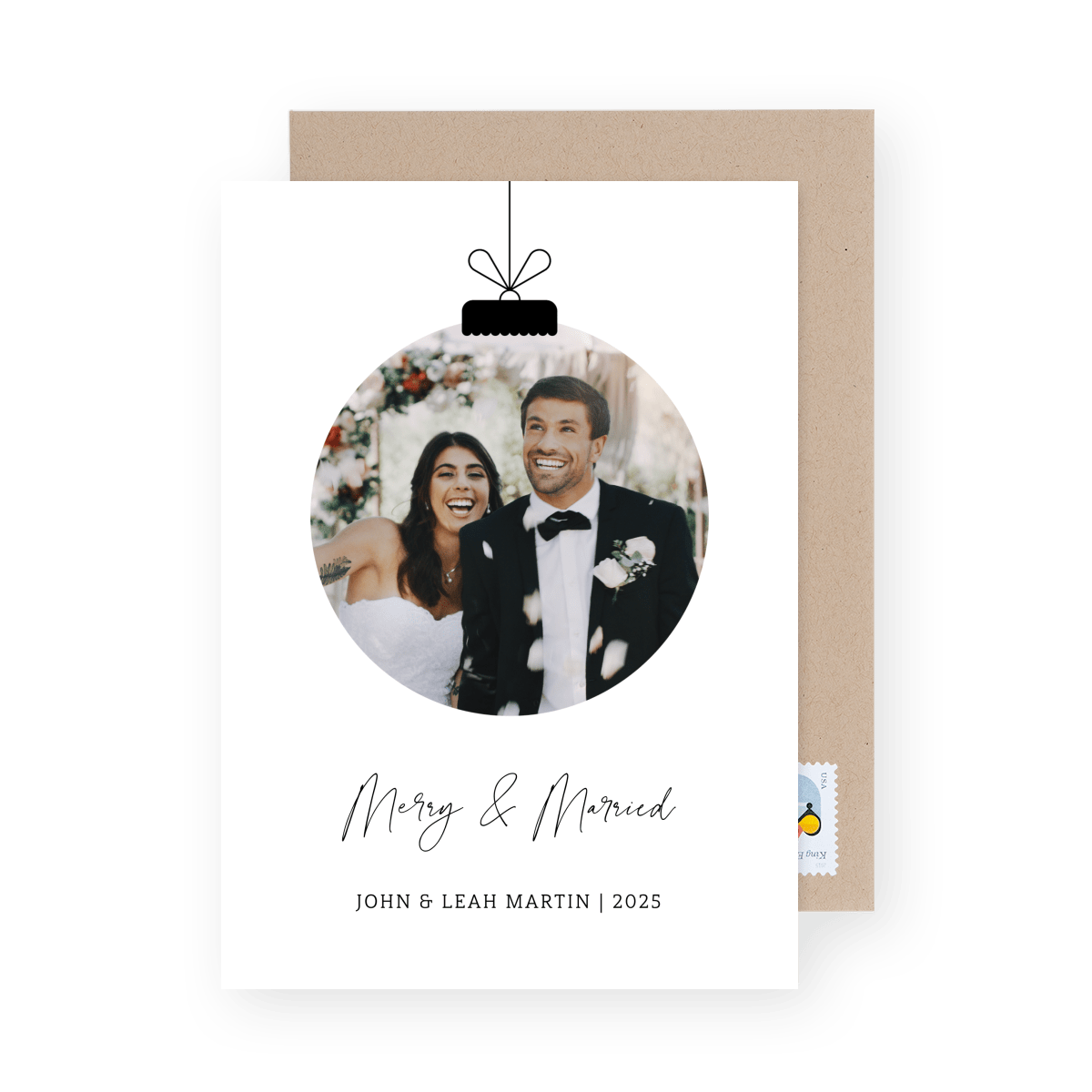 Just Married Ornament 