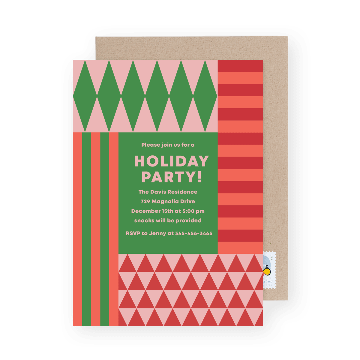 Festive Holiday Invite