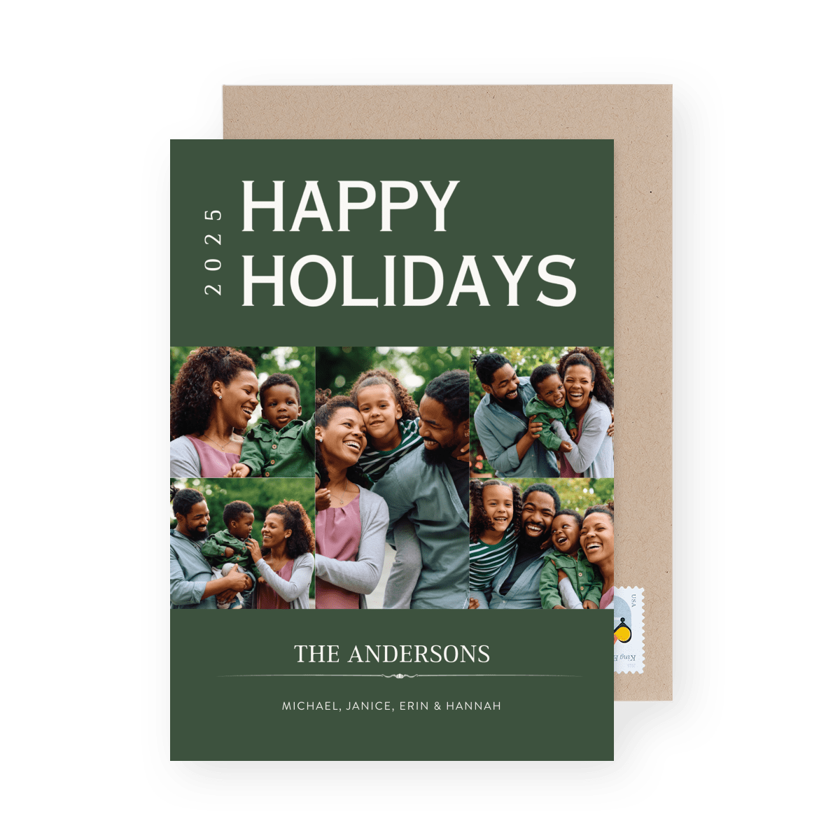 Happy Holidays Modern