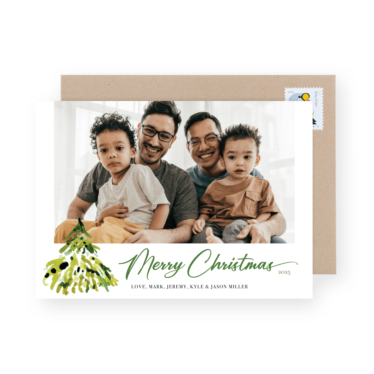 Christmas Tree Window