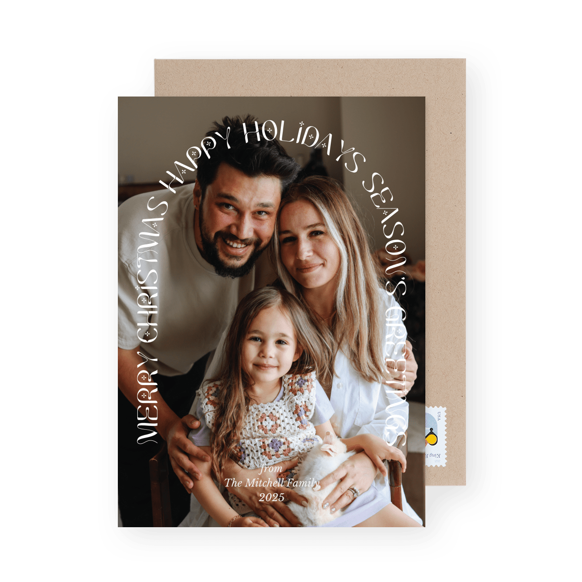 Christmas Greetings Arch