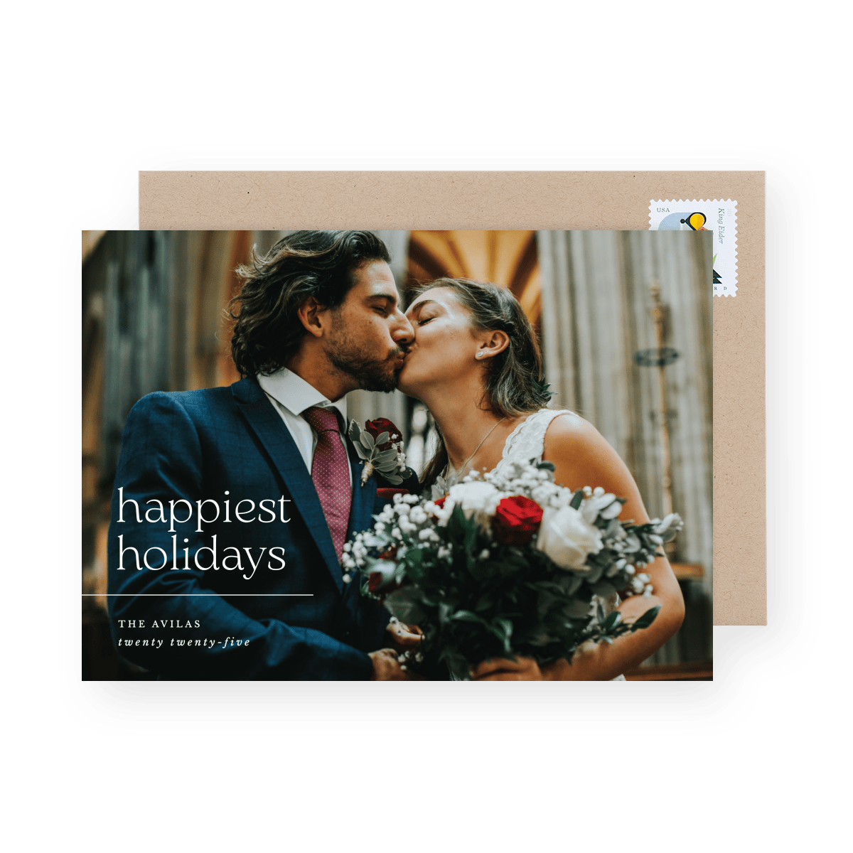 Newlywed Holiday Framed