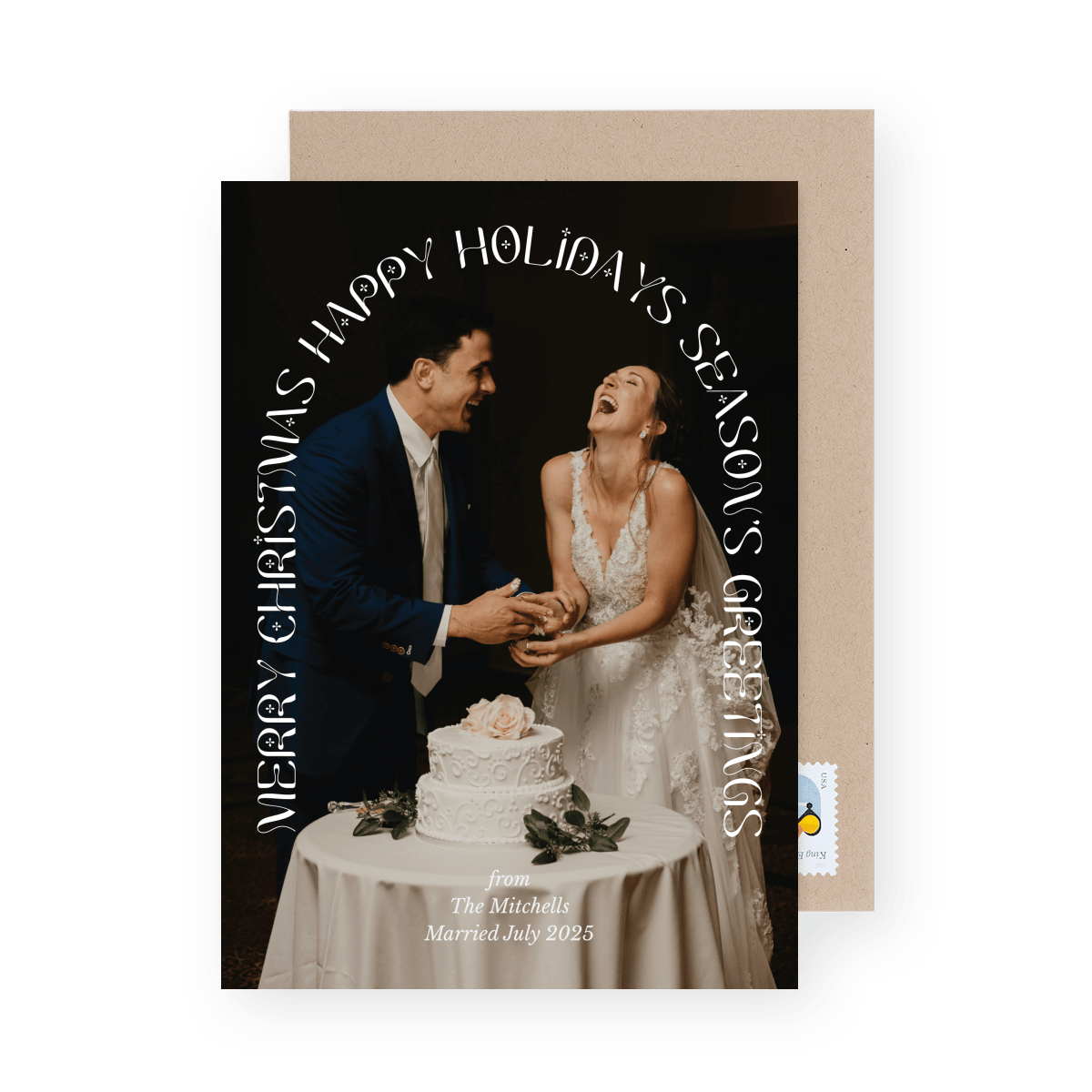 Newlywed Holiday Arch