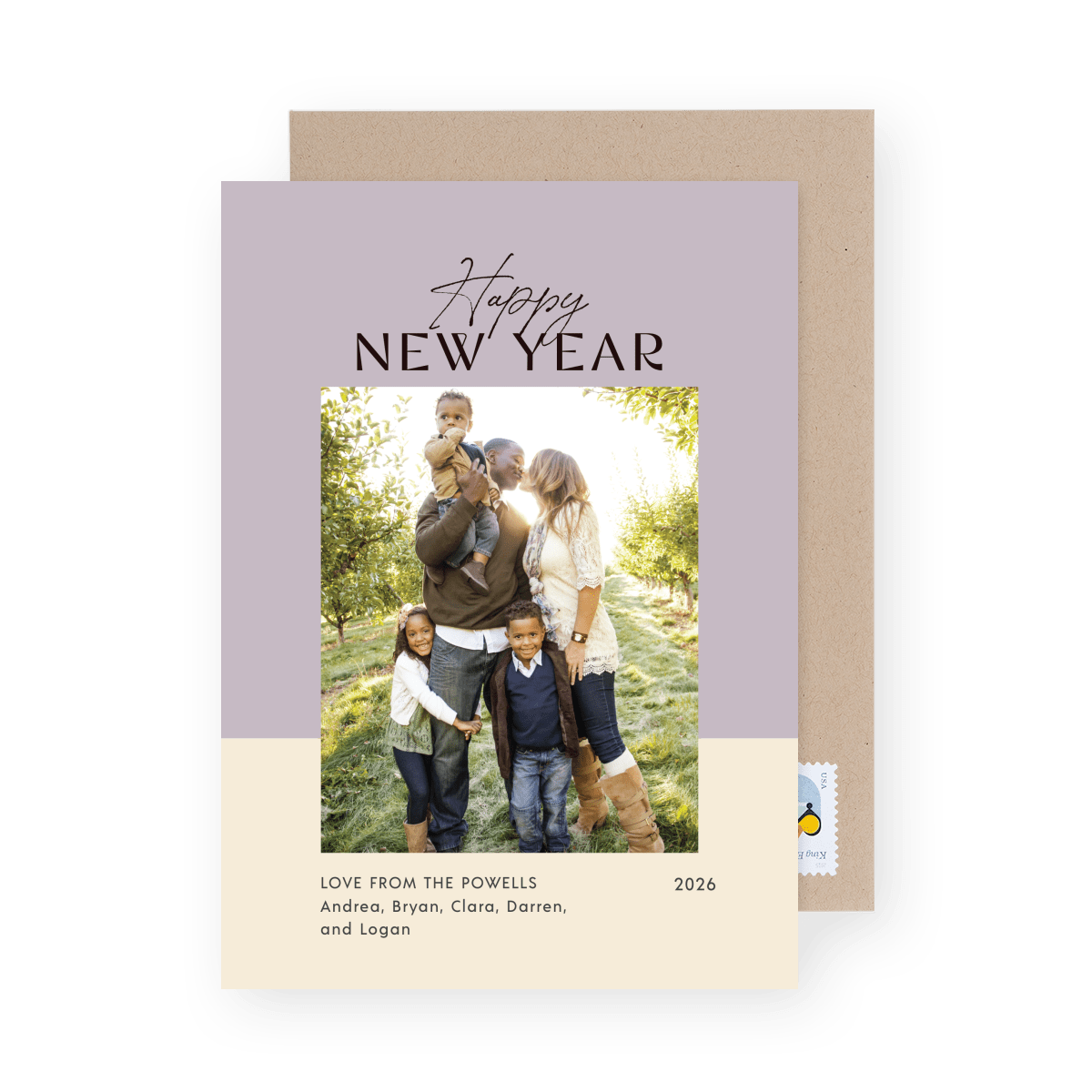 Purple Duotone New Year