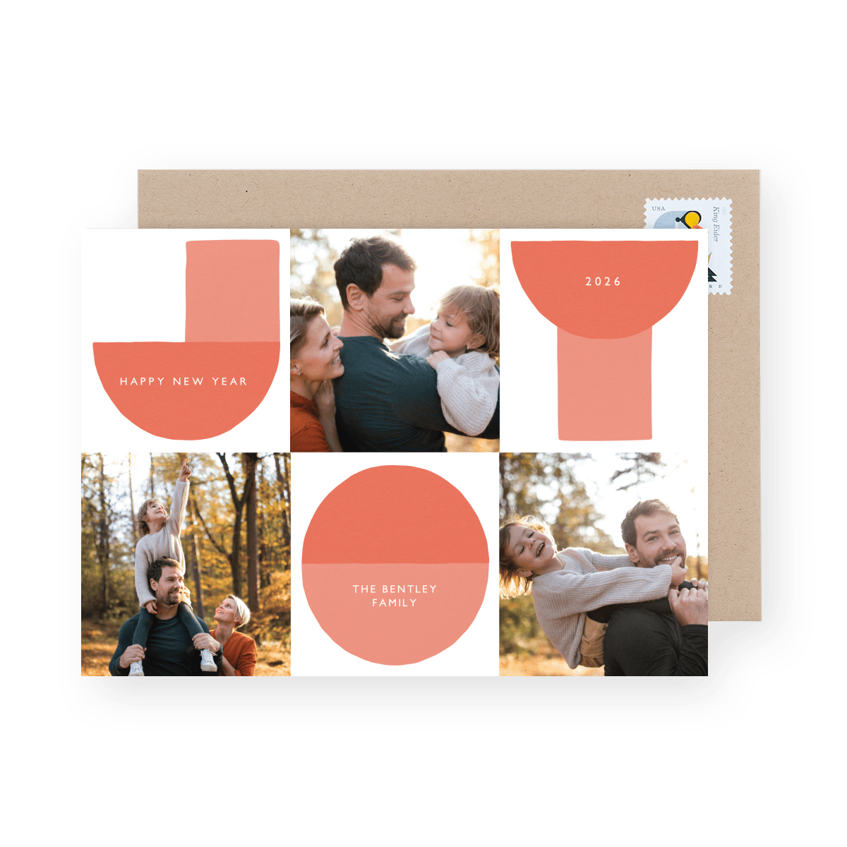 Geometric Joy New Year