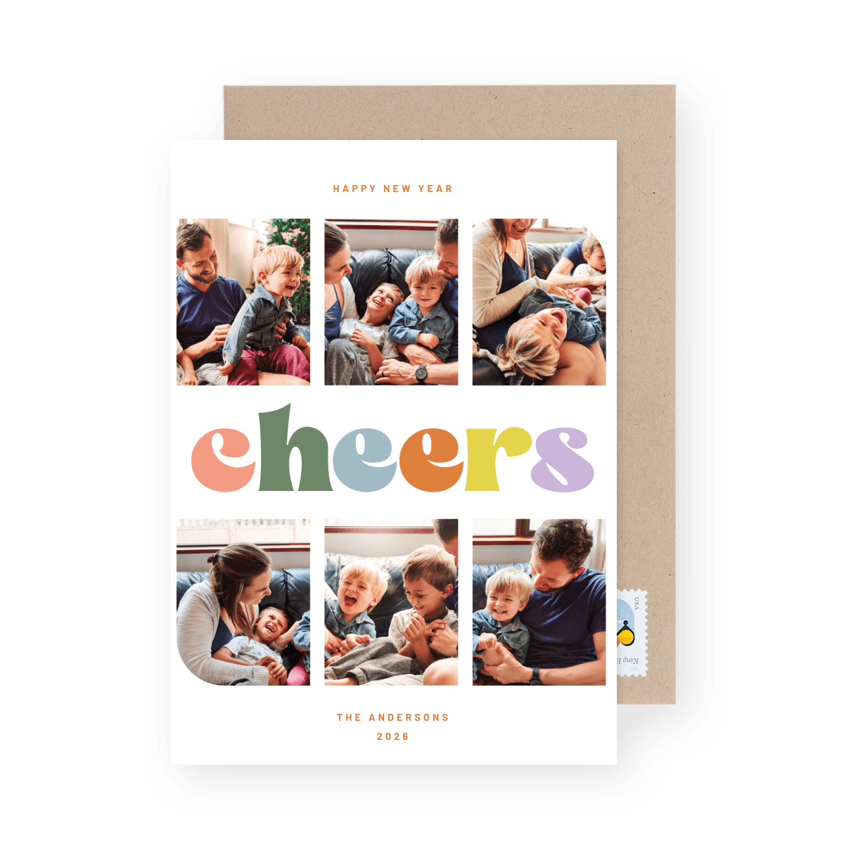 Colorful Cheers New Year