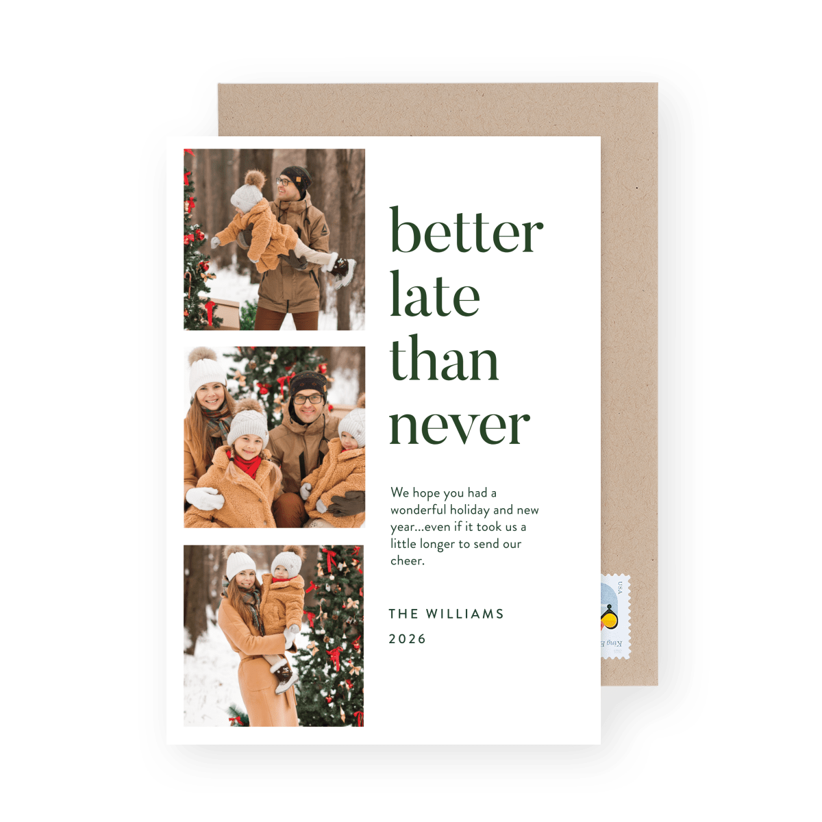 Better Late Than Never