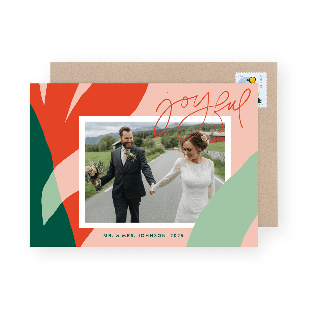 Organic Shapes Newlywed