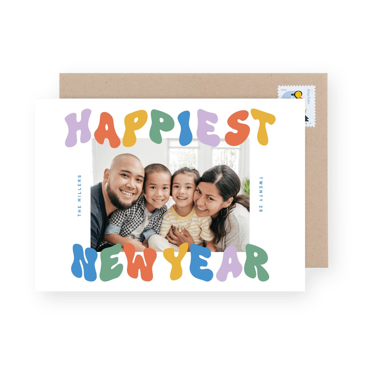 Colorful Happy New Year