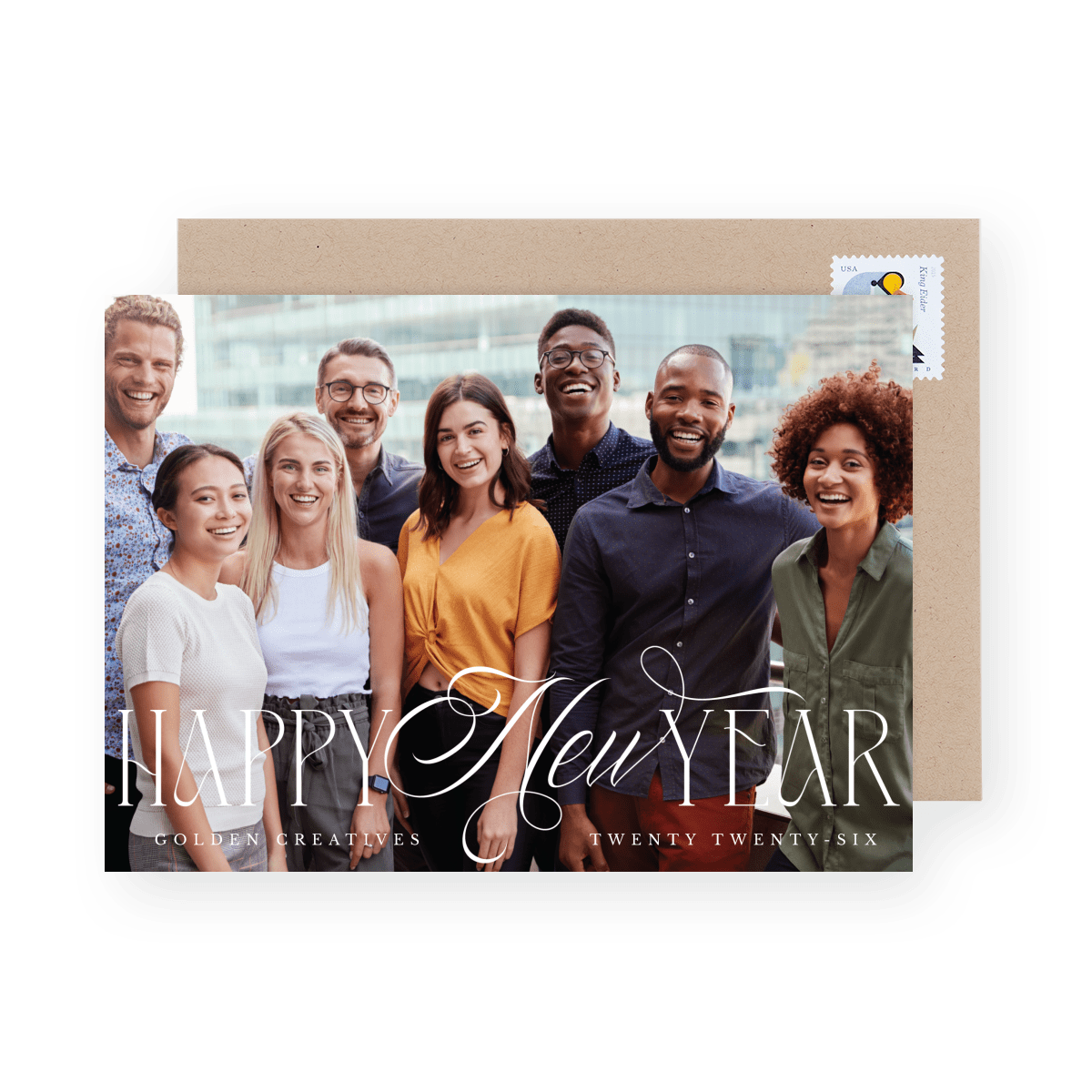 New Year Overlay Business