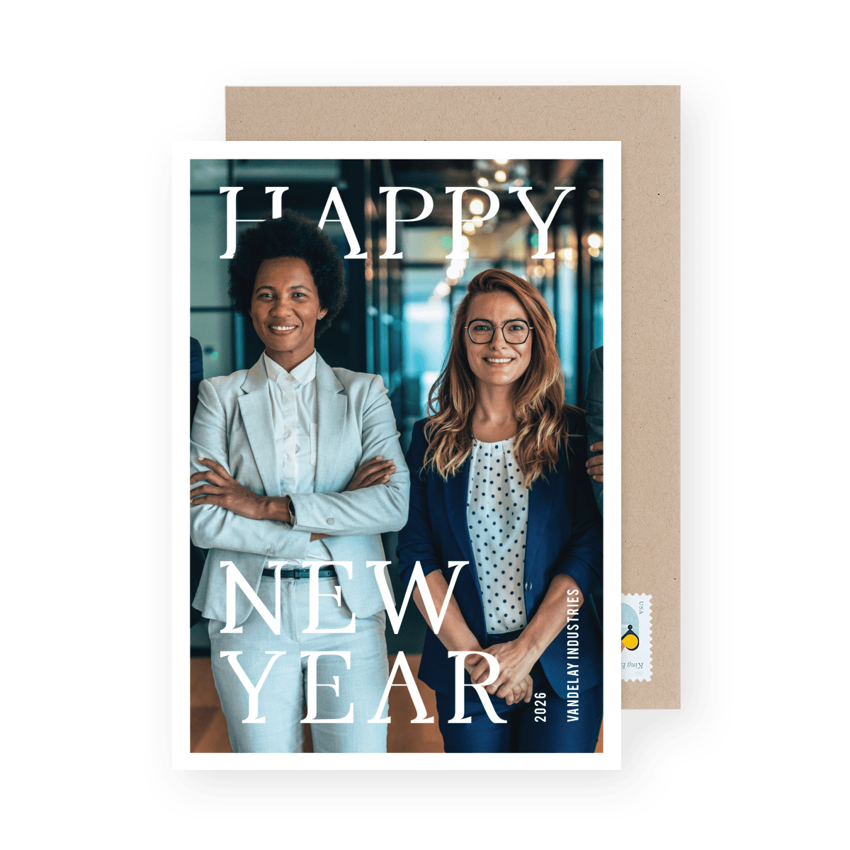 Business Happy New Year Pop Out