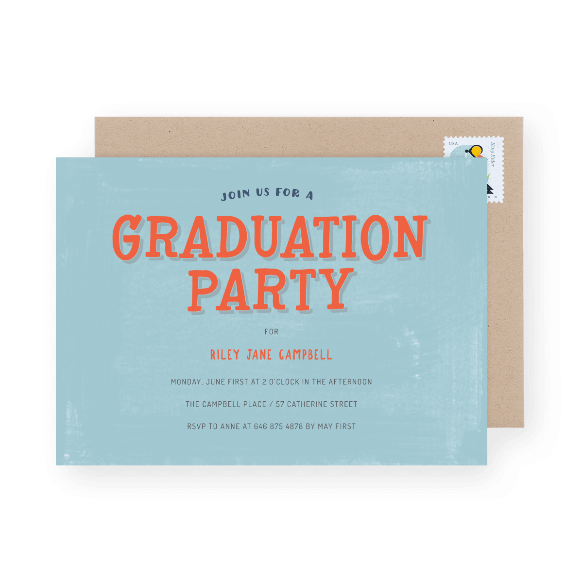 Blue & Red Grad Party