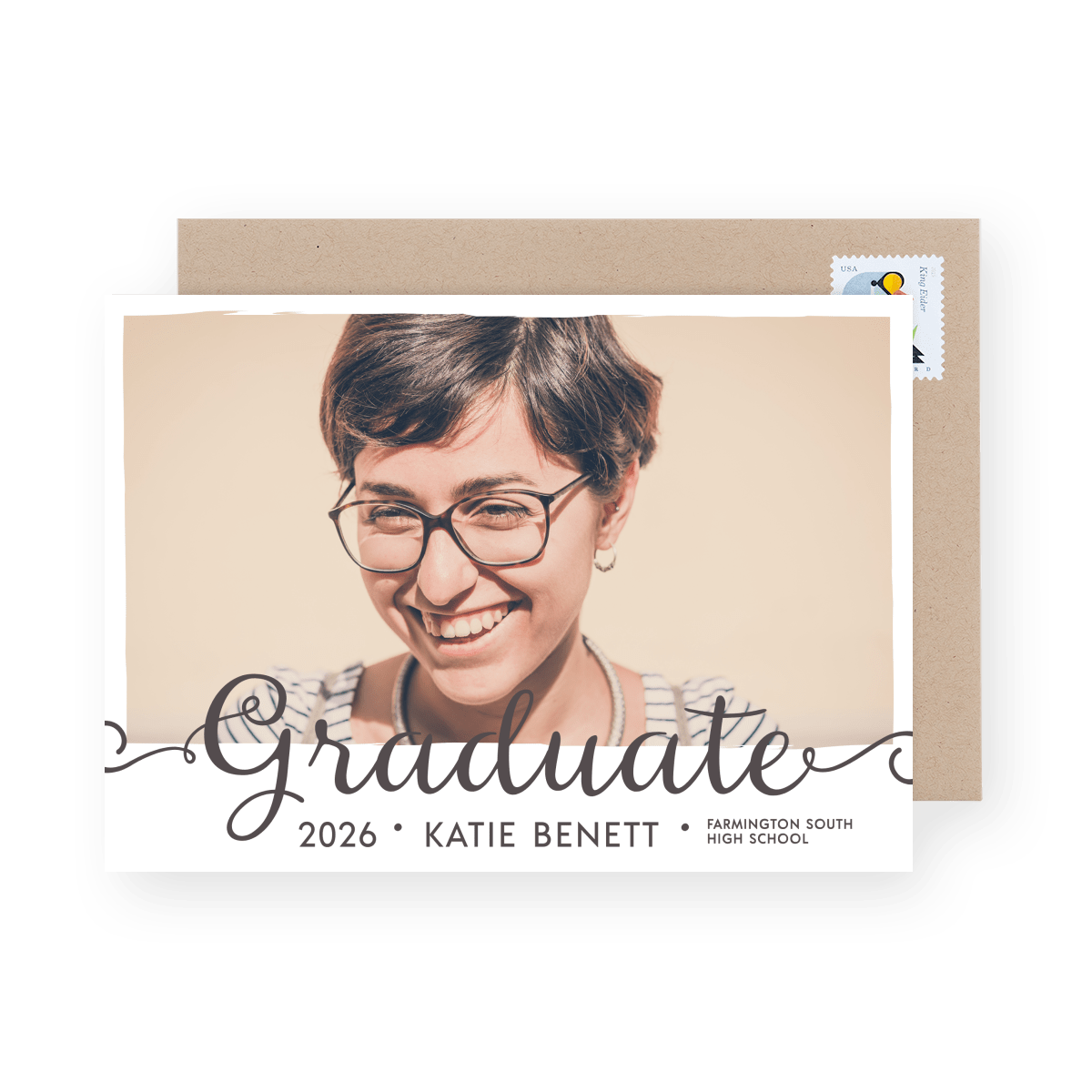 Grey Lettering Grad