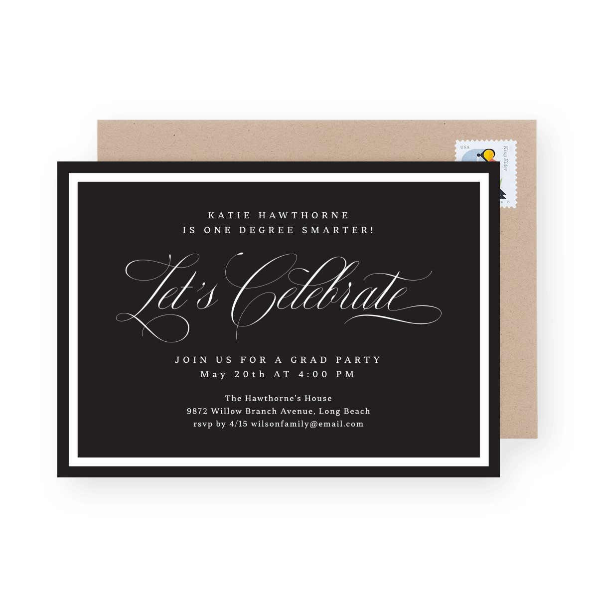 Let's Celebrate Invite