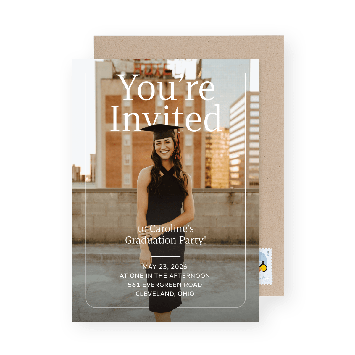 Custom Grad Party Invite