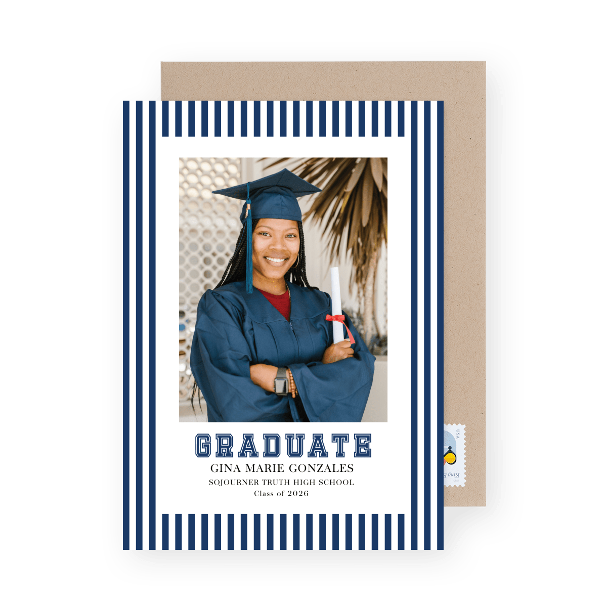 Varsity Stripes Navy