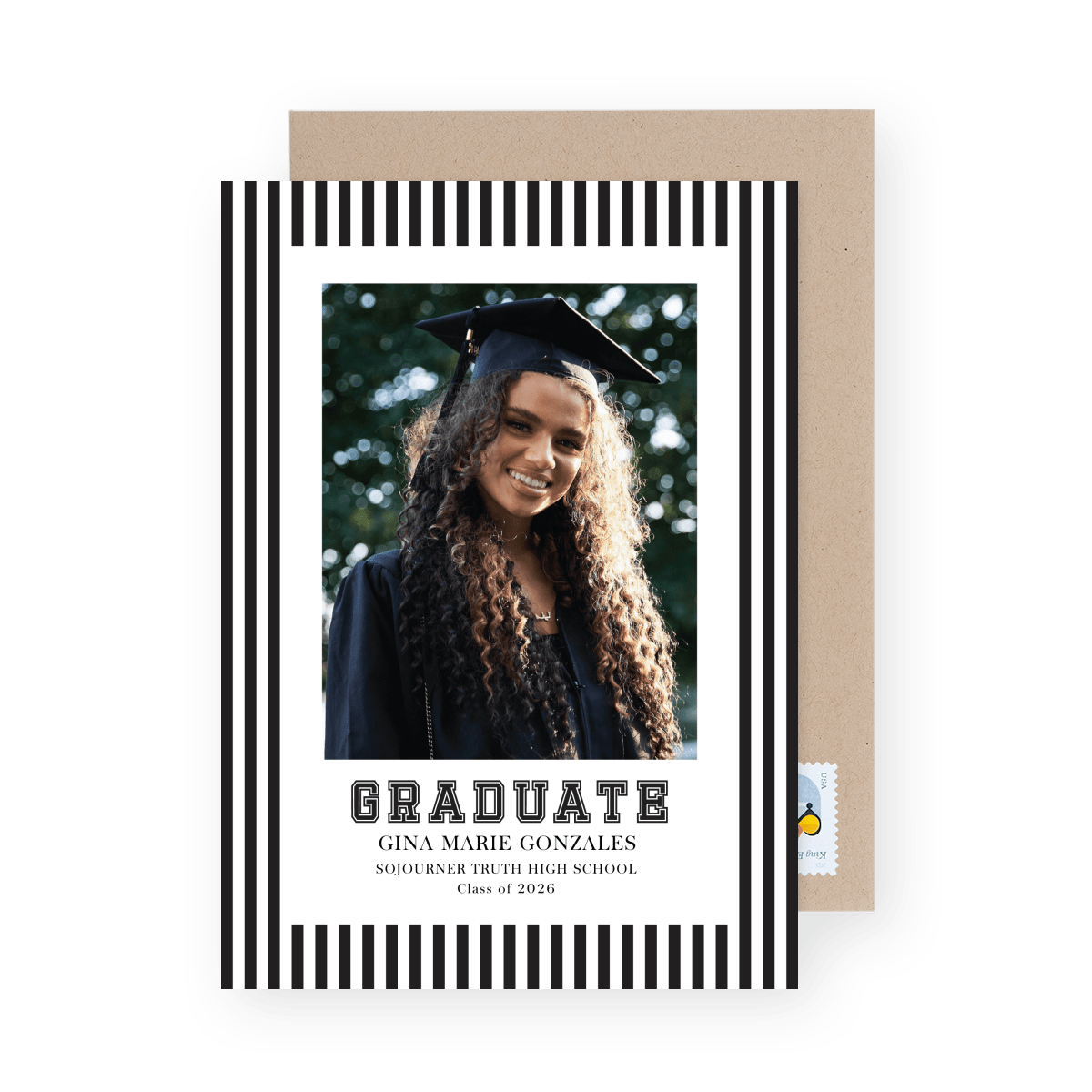 Varsity Stripes Black