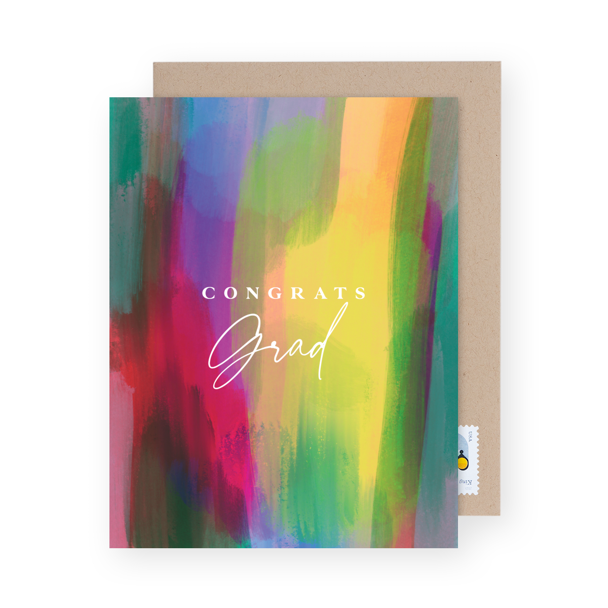 Painterly Hues Congrats Grad