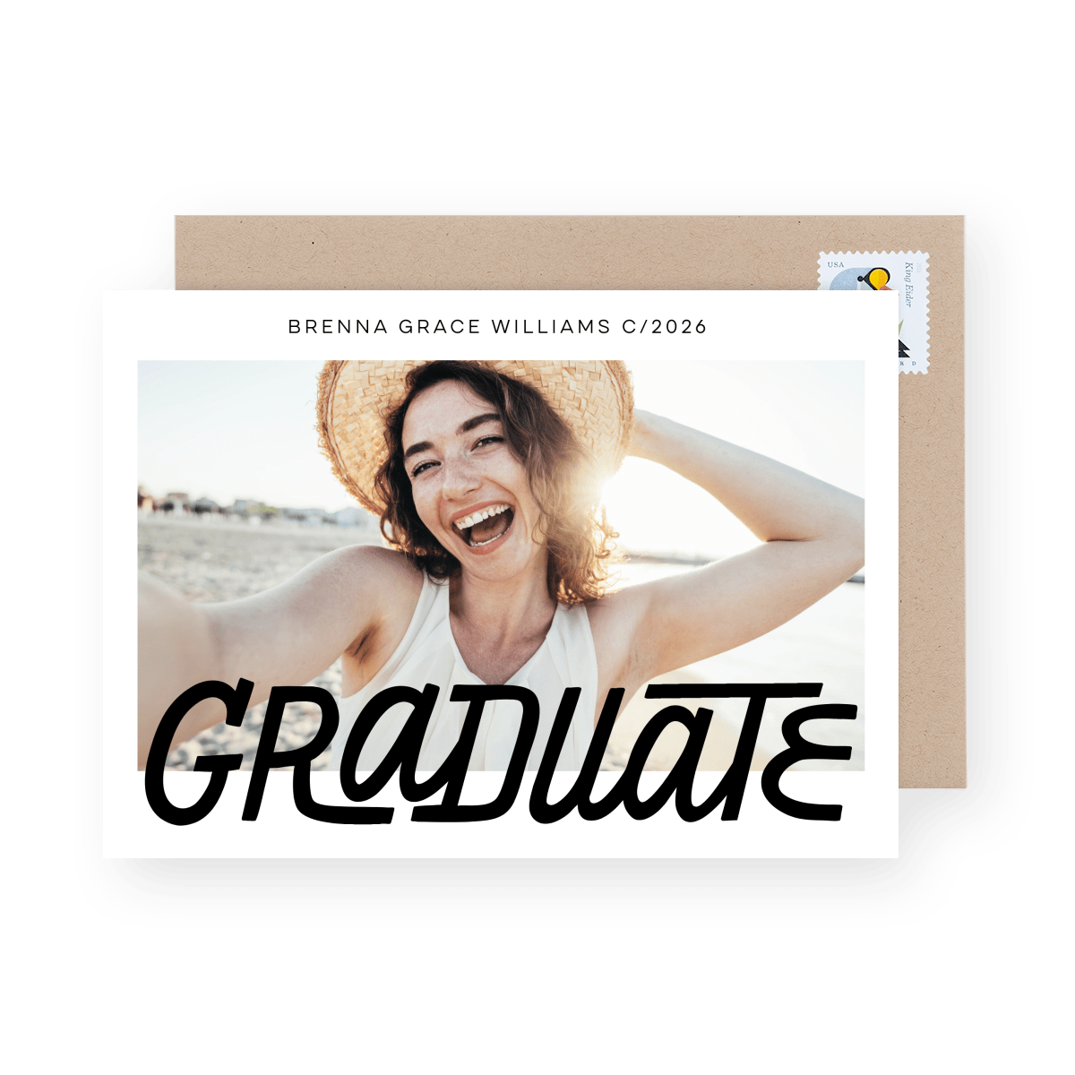 Graduate Lettered Black