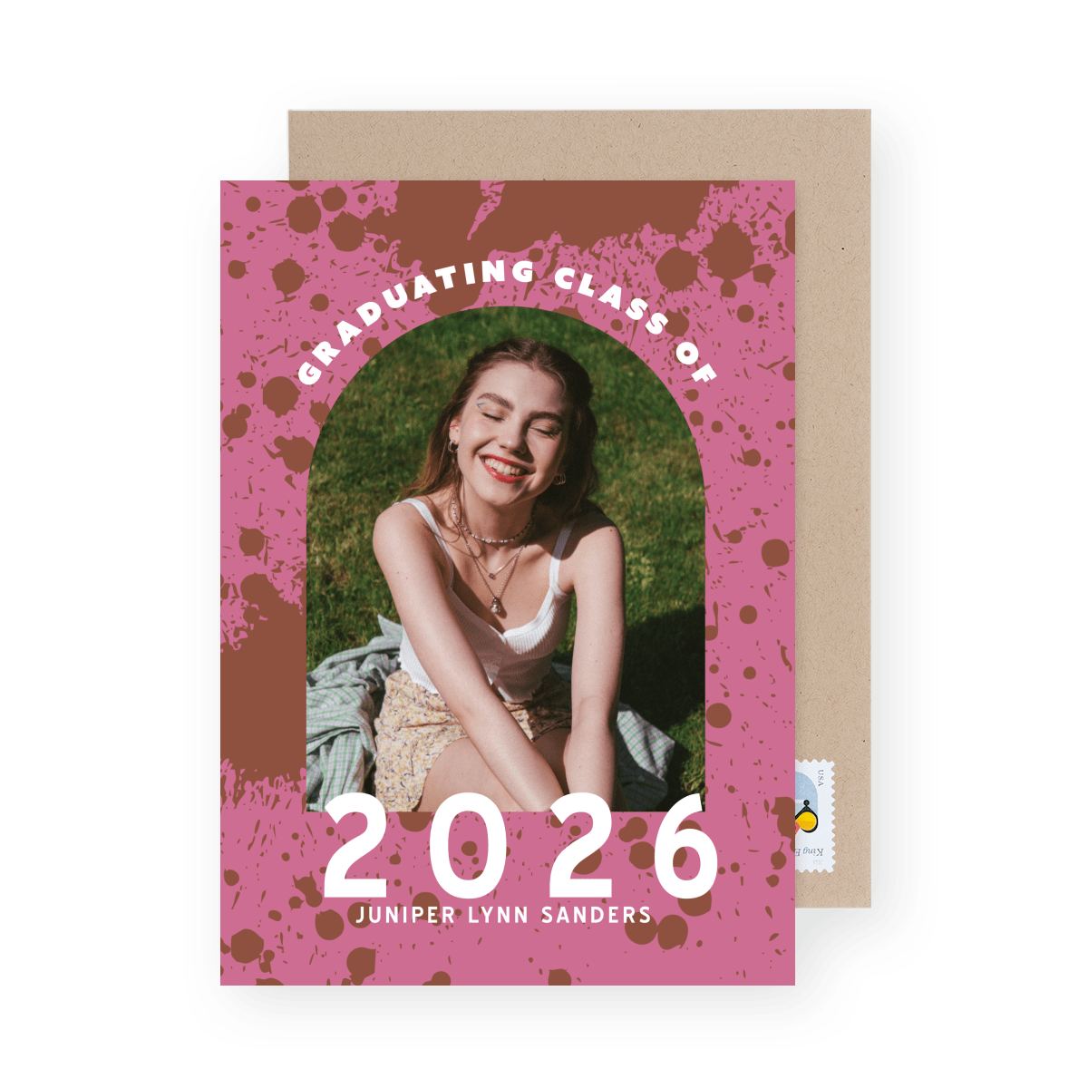 Paint Splatters Pink