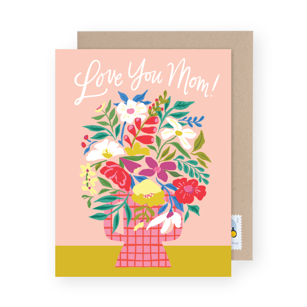 Love You Mom Floral