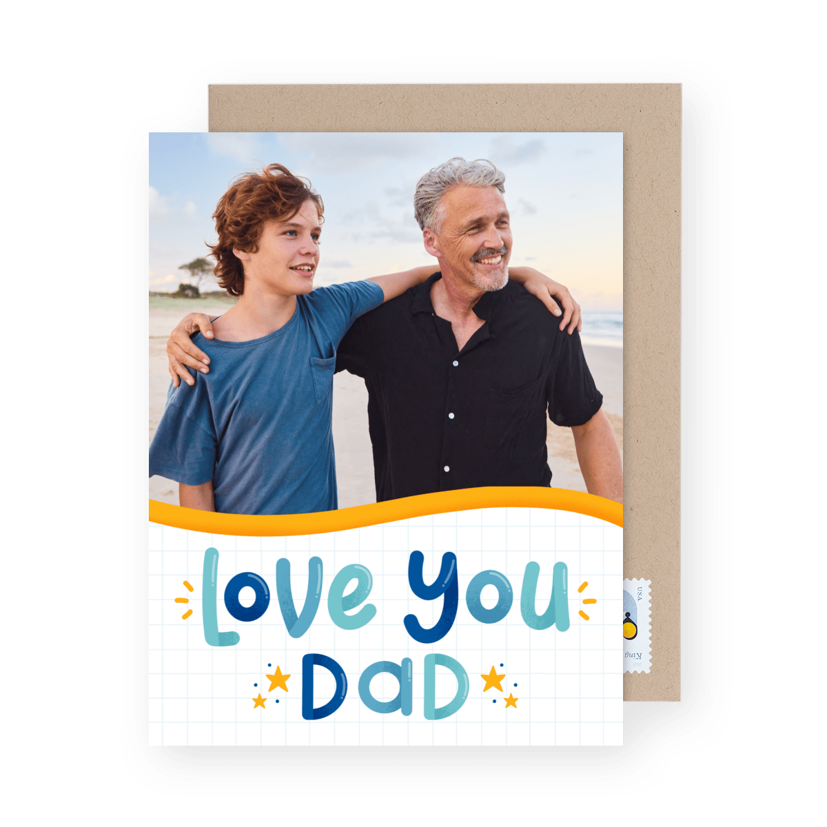 Love You Dad Grid