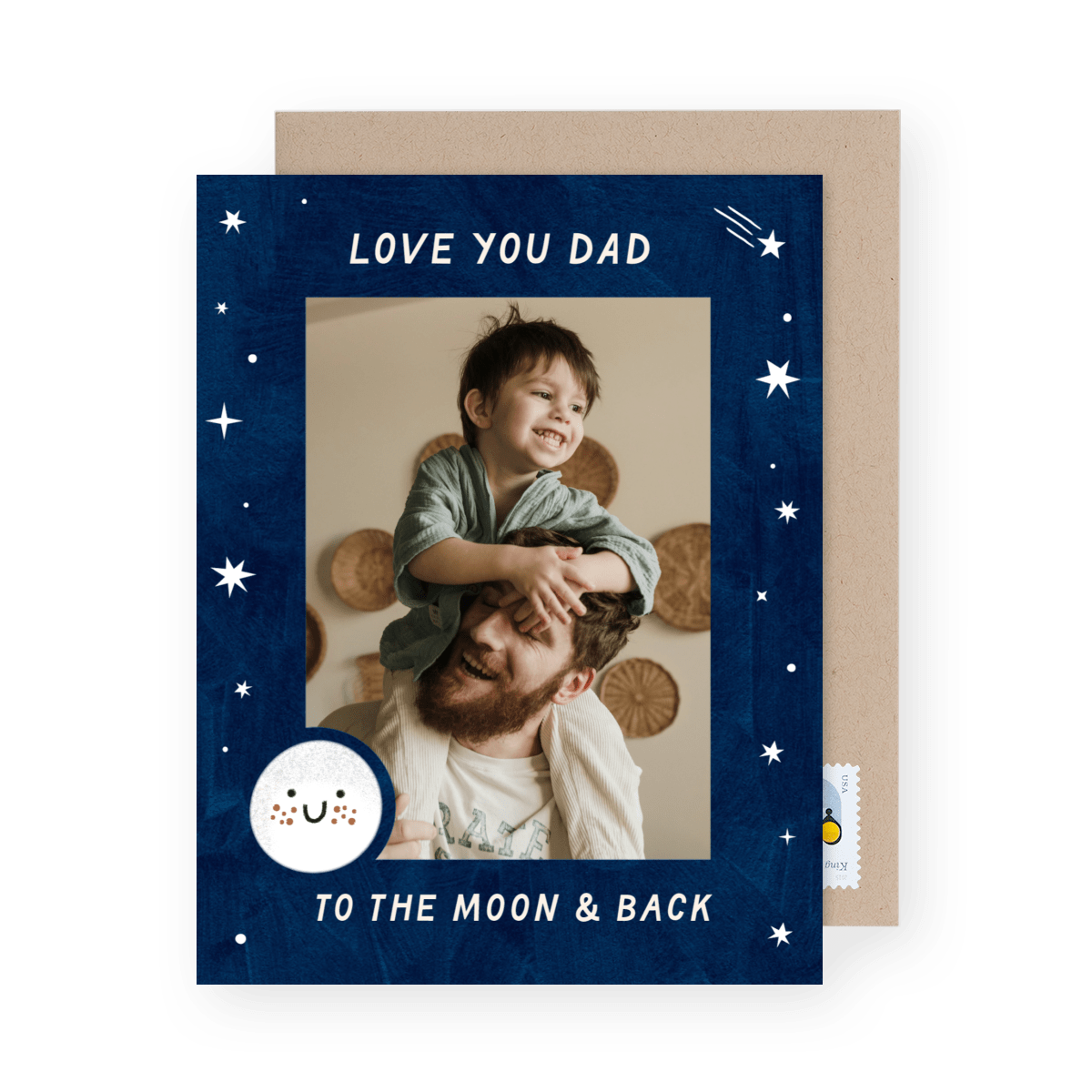 Love You To The Moon And Back Dad