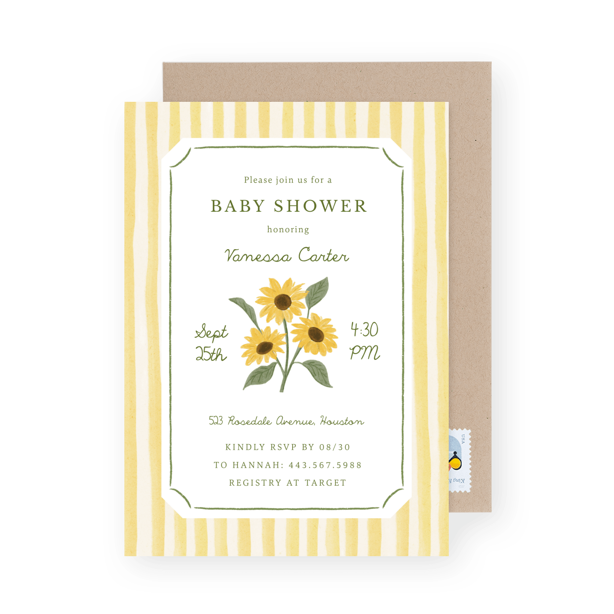 Sunflower Seed Packet