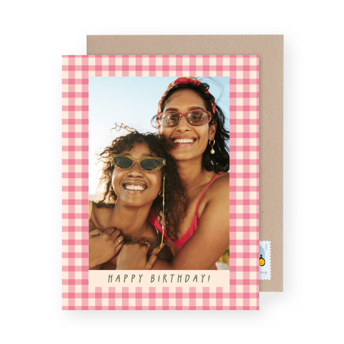 Pink Gingham Birthday