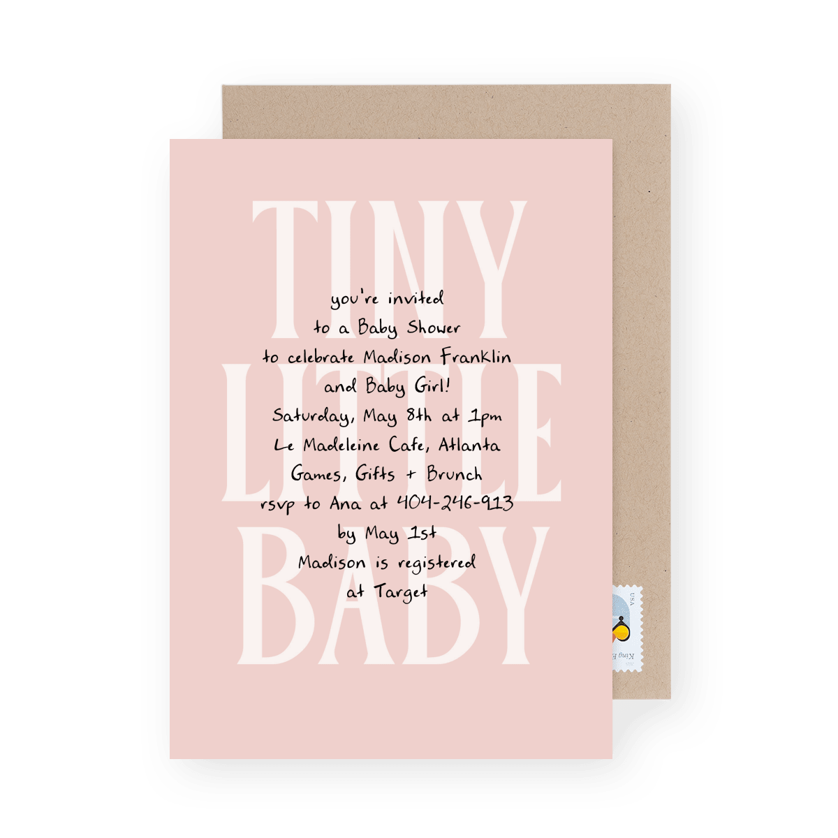 Tiny Little Baby Pink