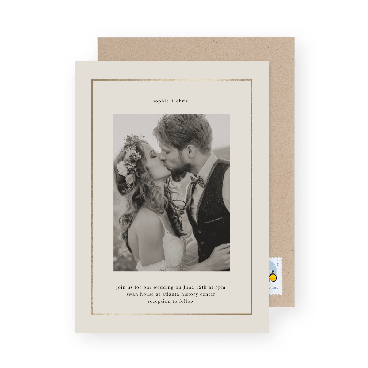 Gold Photo Frame