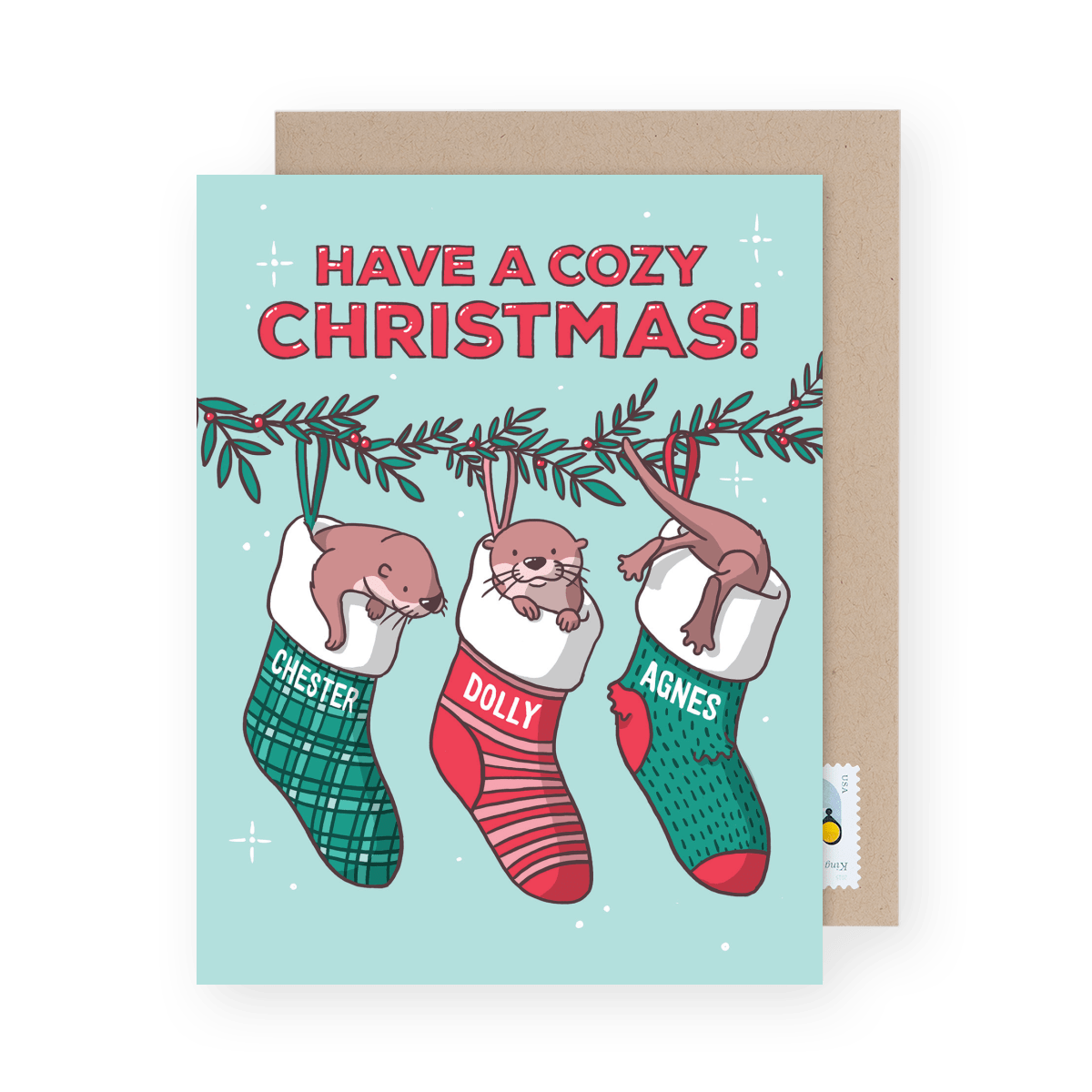 Christmas Otters
