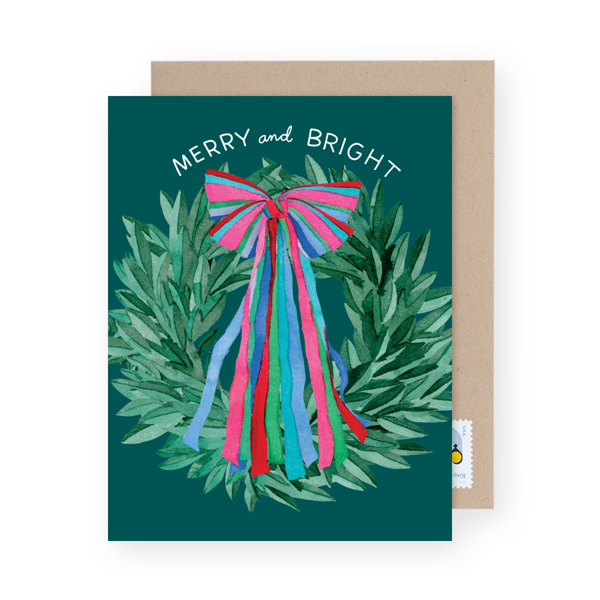 Colorful Bow Wreath
