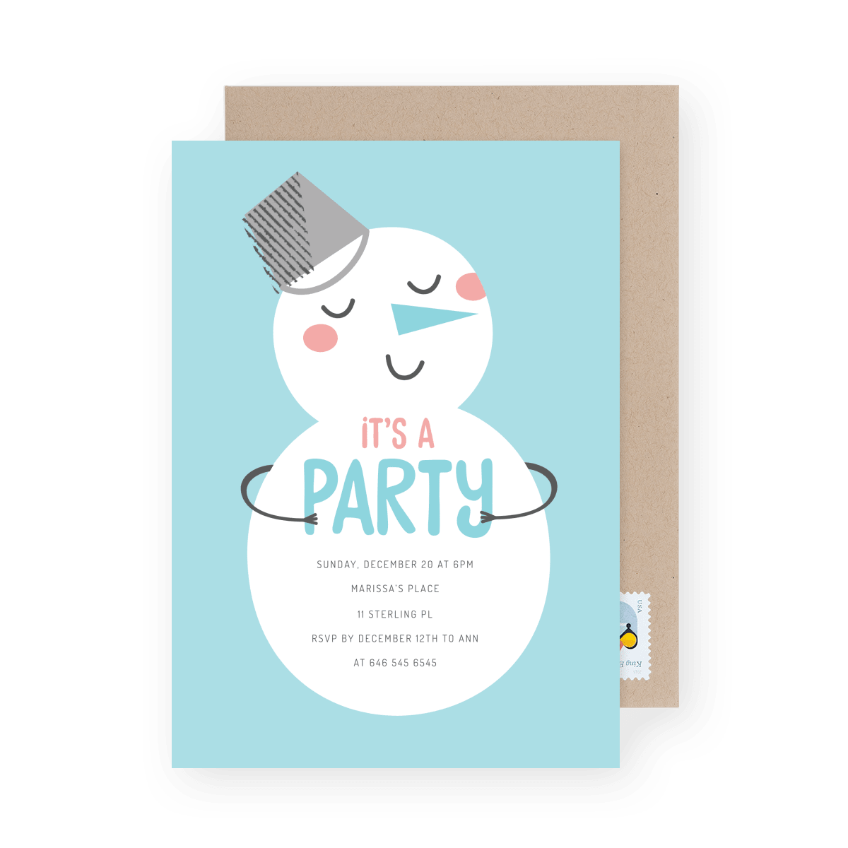 Snowman Party