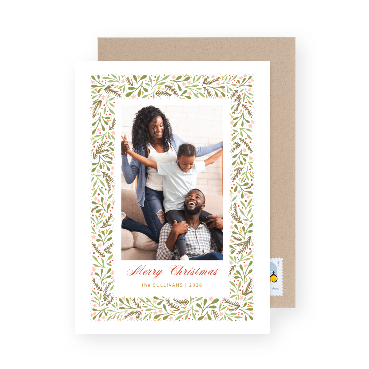 Festive Frame Leaves
