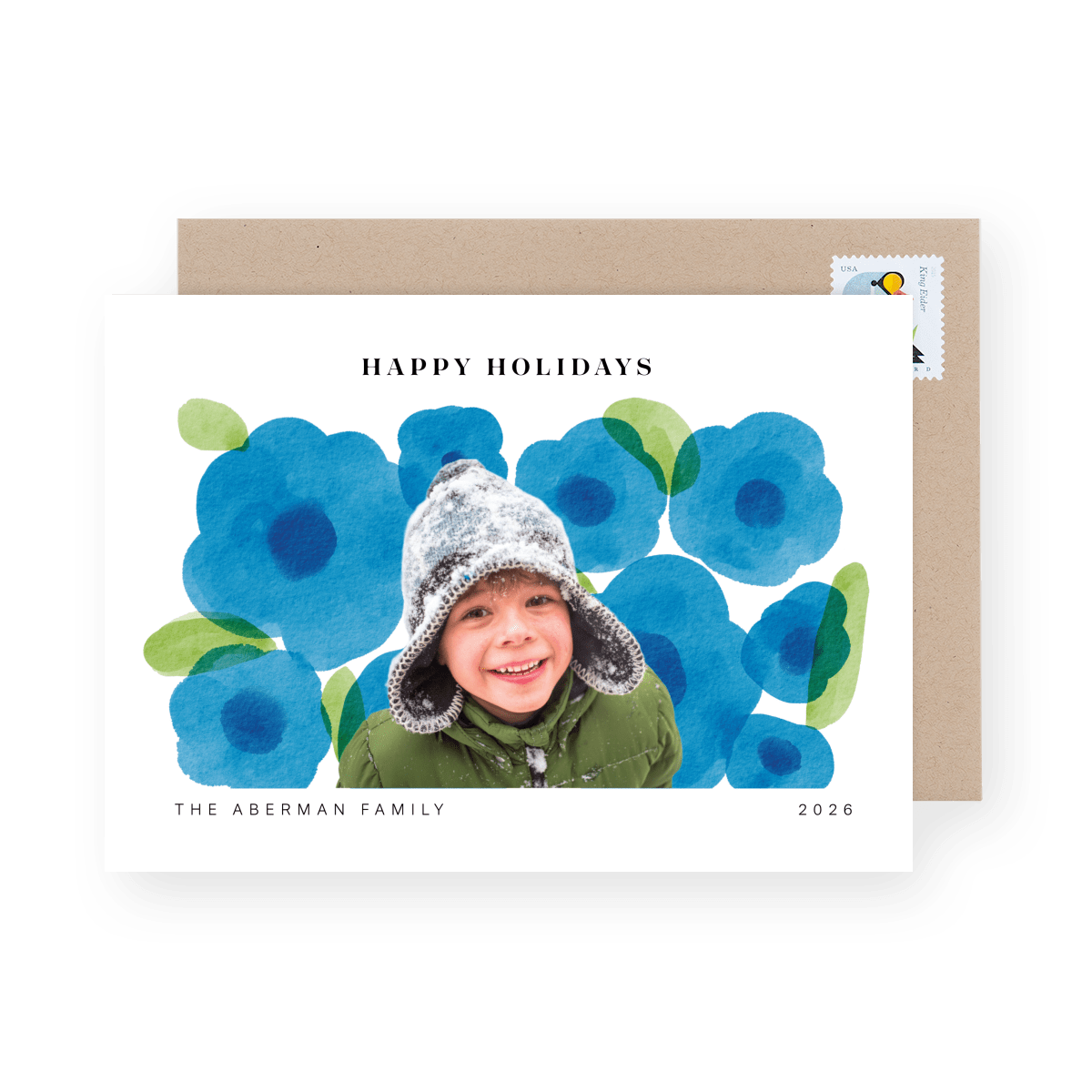 Blue Bold Florals