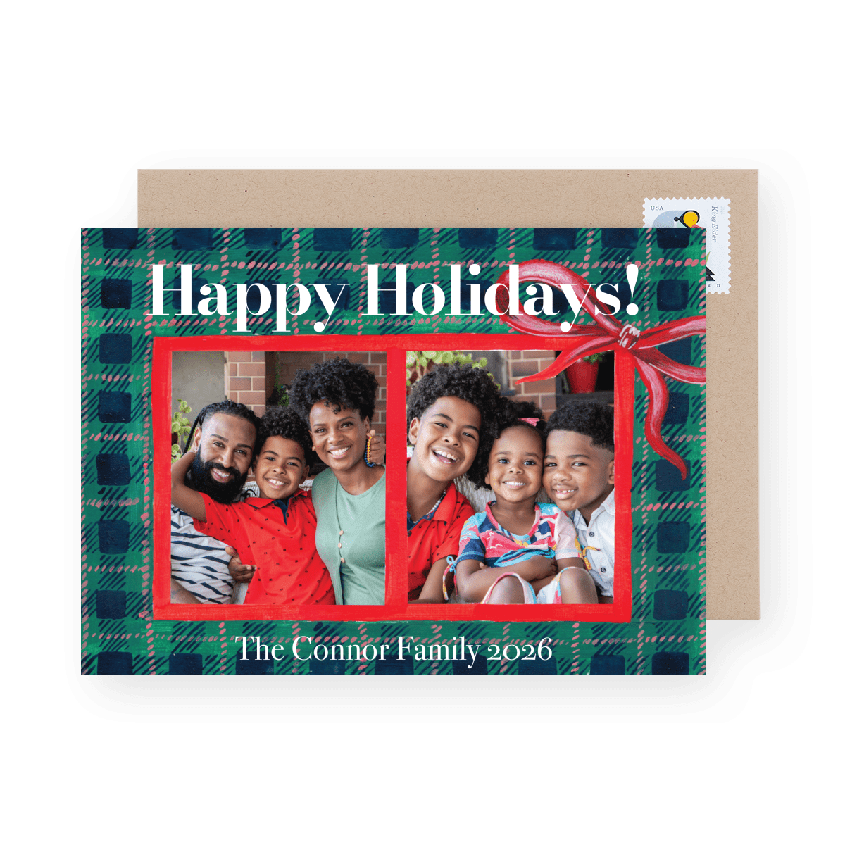 Holiday Plaid Ribbon