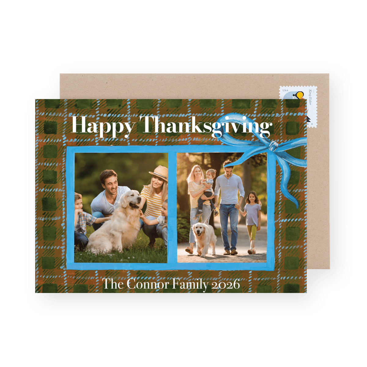 Thanksgiving Plaid Ribbon