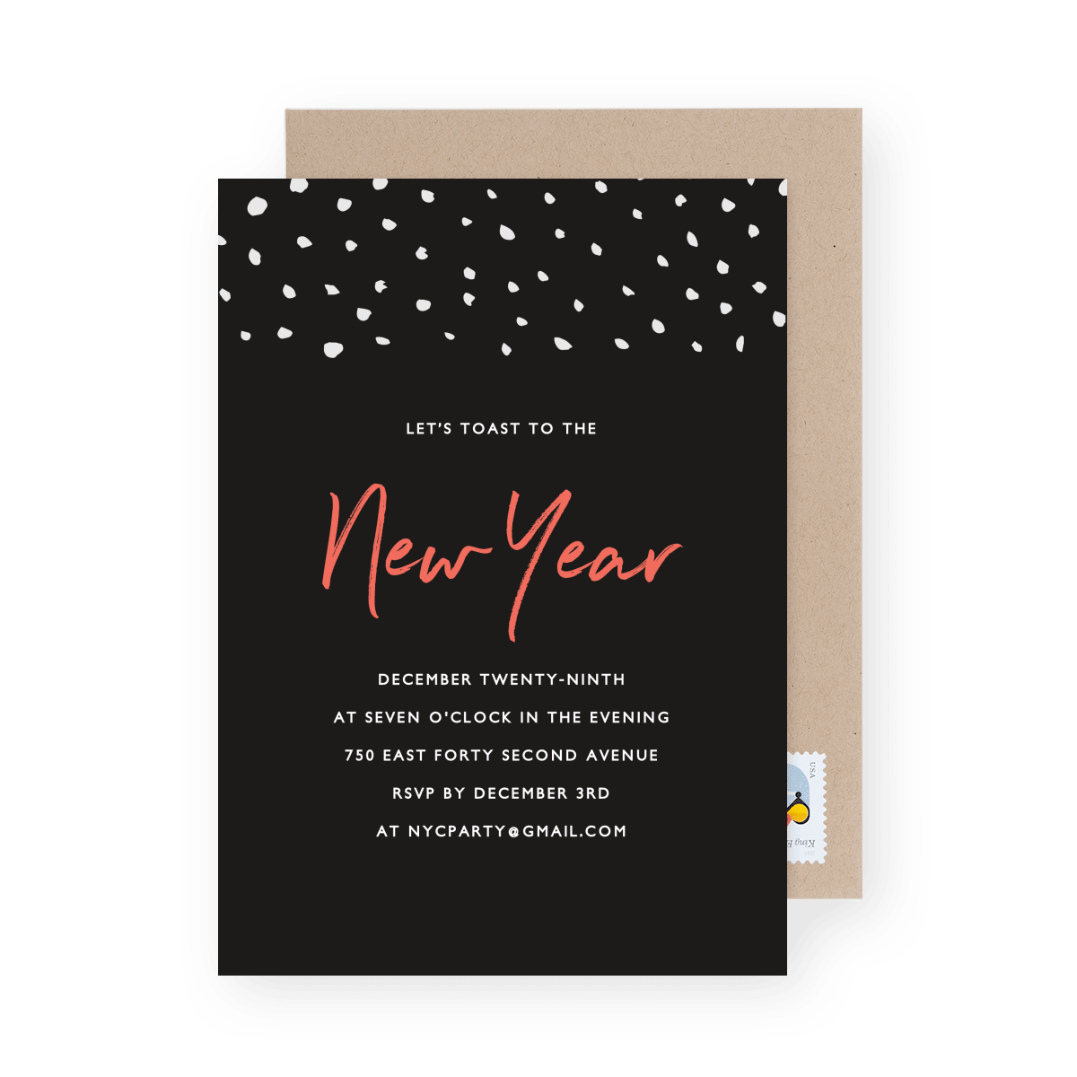 Confetti Invite