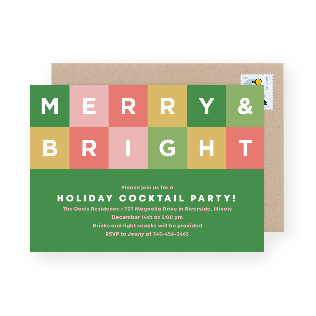 Merry & Bright Invite