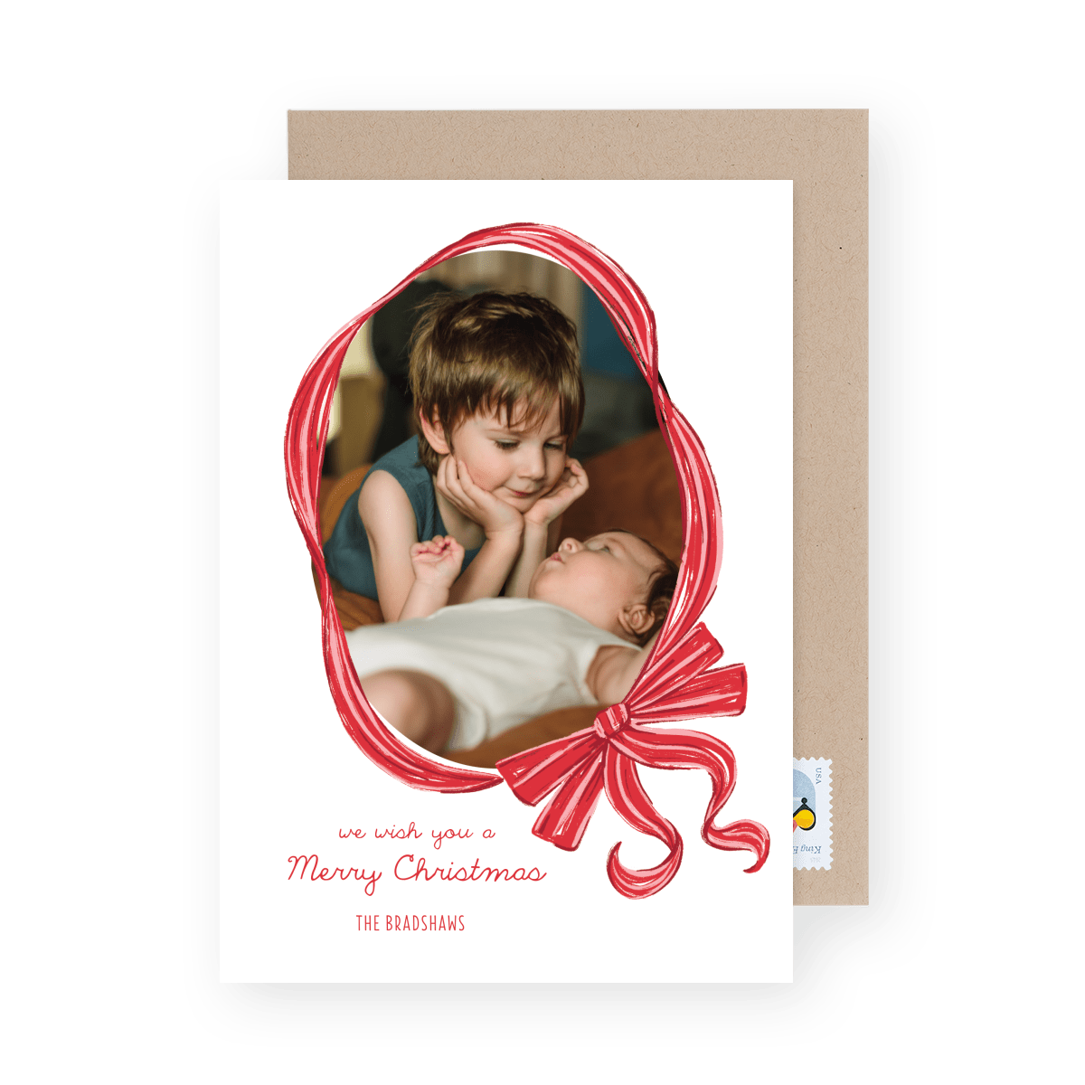 Oval Painted Bow
