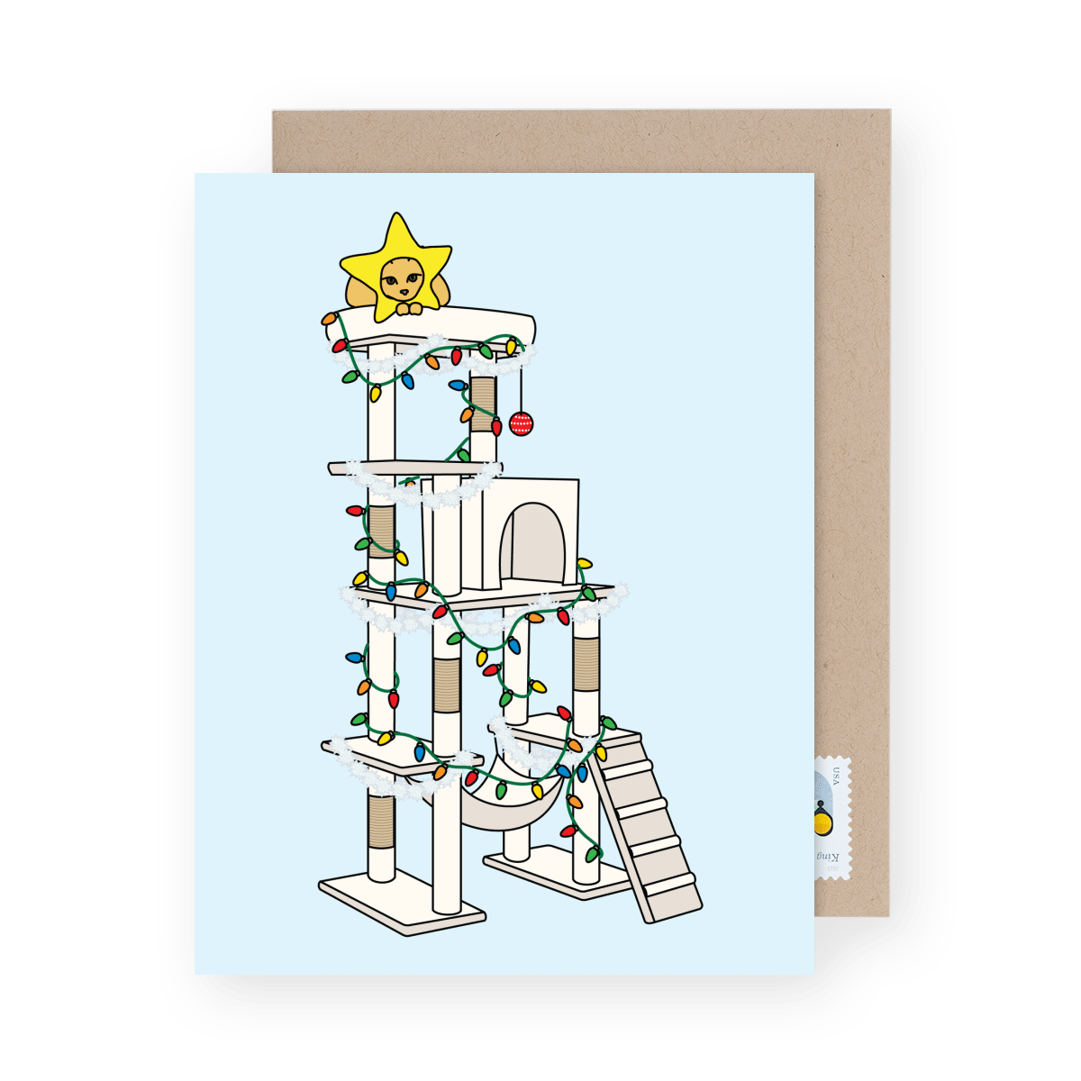 Festive Cat Tree