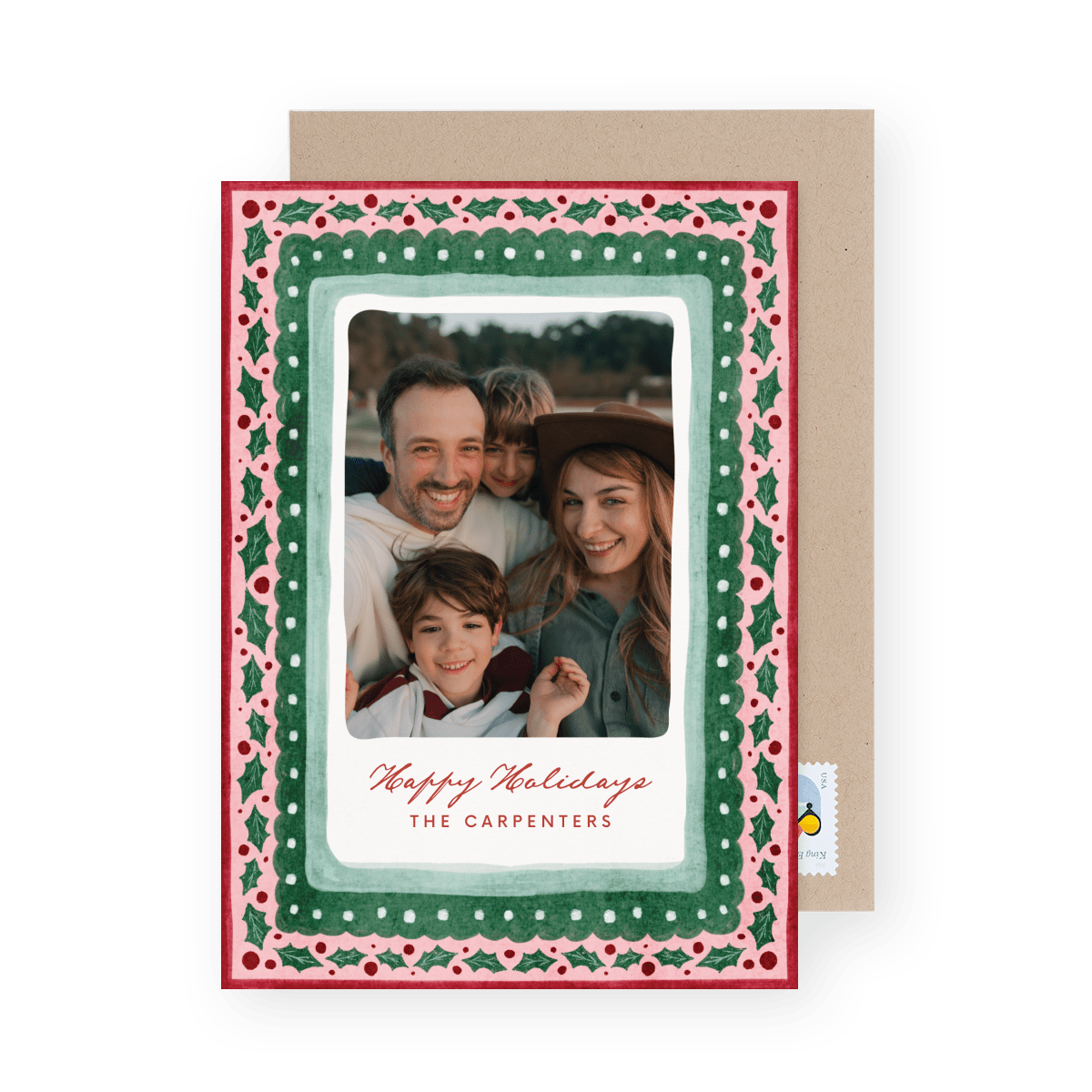Festive Painted Frames Holiday